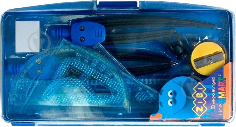 Готовальня SMART 9 предмета синий ZB.5317-02 ZiBi - фото 2 Готовальня SMART 9 предмета синий ZB.5317-02 ZiBi - фото 2