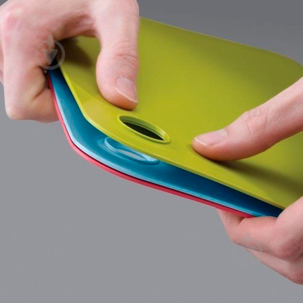 Набор досок разделочных Joseph Joseph Pop 24х34х0,6 см 3 шт. в ассортименте - фото 3 Набор досок разделочных Joseph Joseph Pop 24х34х0,6 см 3 шт. в ассортименте - фото 3