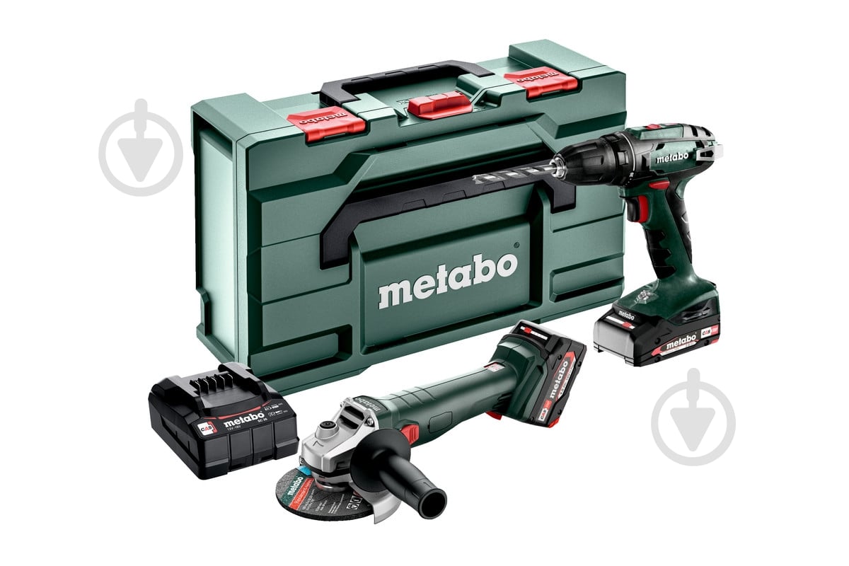 Набор аккумуляторного инструмента Metabo Set 2.6.6 18 V 685234000 - фото 1
