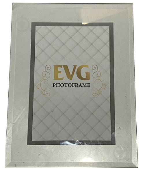 Рамка для фотографии со стеклом EVG FANCY 0017 10x15 см белый - фото 1