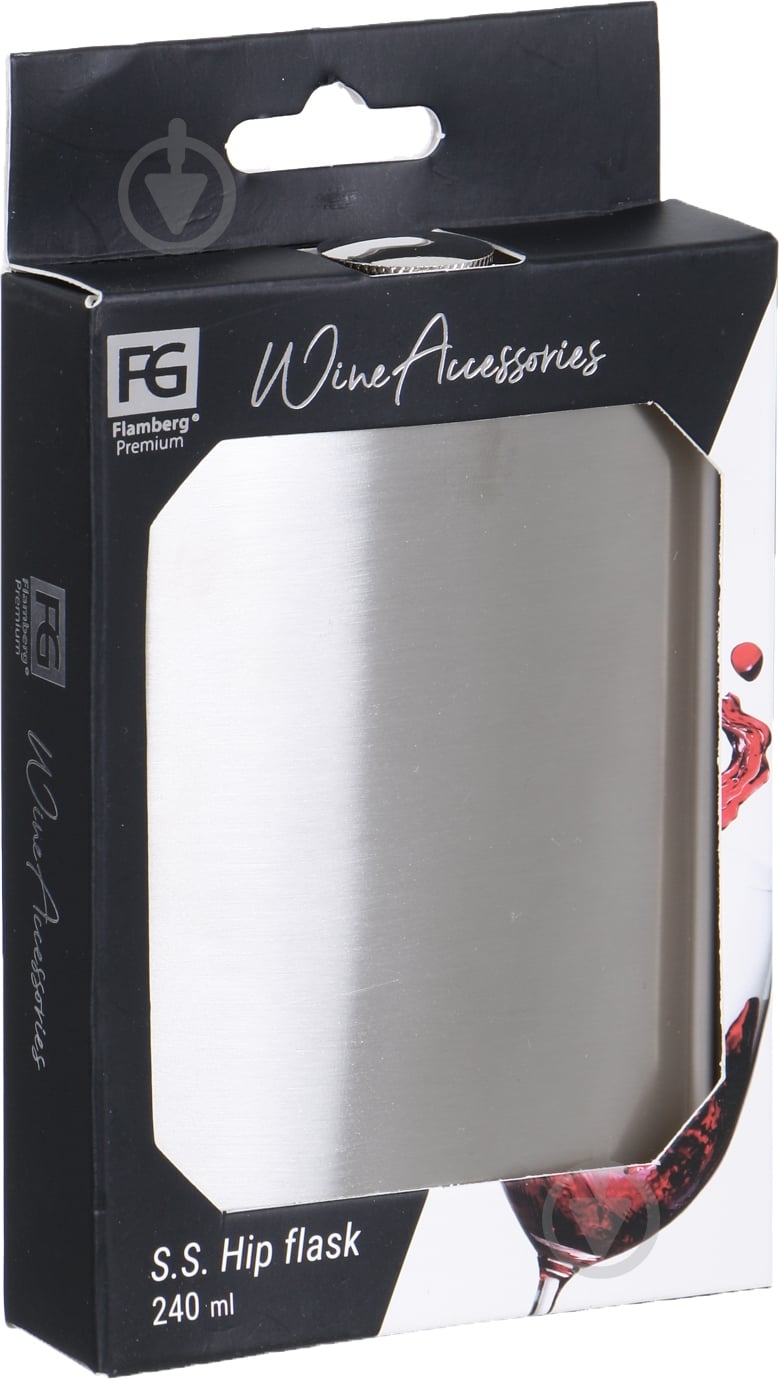 Фляга Flamberg Premium ZR778-8OZ 240 мл - фото 3 Фляга Flamberg Premium ZR778-8OZ 240 мл - фото 3