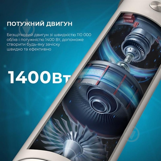 Фен-щетка CECOTEC Bamba CeramicCare AirGlam Aluminum CCTC-03467 - фото 18