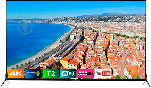 Телевизор Bravis ELED-55Q5000 Smart + T2 black - фото 1 Телевизор Bravis ELED-55Q5000 Smart + T2 black - фото 1