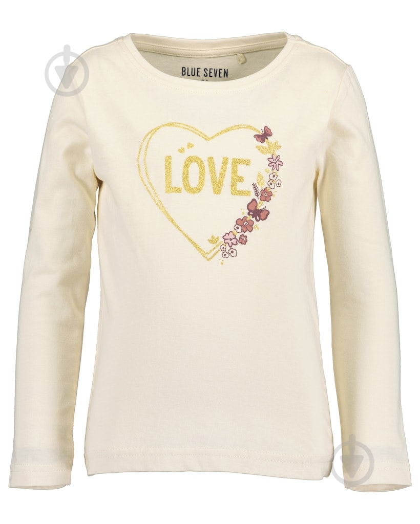 Реглан для девочки Blue Seven Осень р.104 белый 750725 X* - фото 1