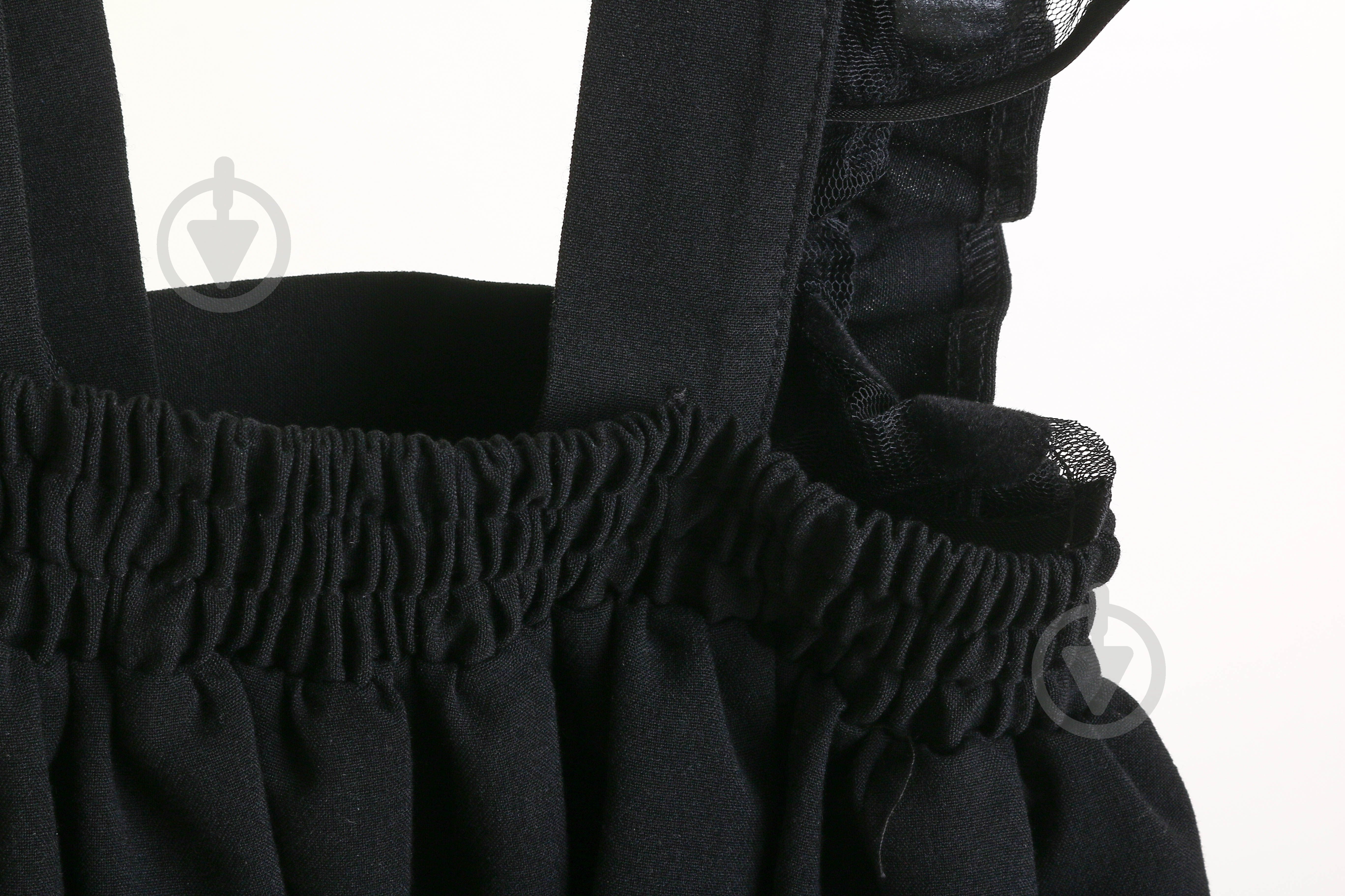 Спідниця на лямках Sasha р.122 чорний 0015 - фото 2