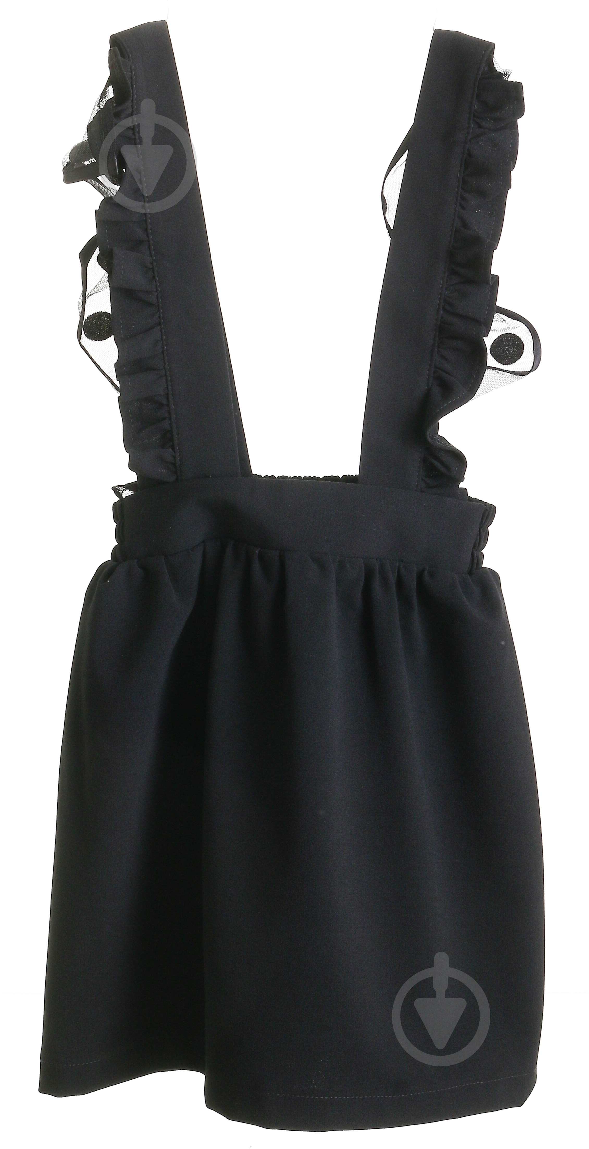 Спідниця на лямках Sasha р.122 чорний 0015 - фото 3