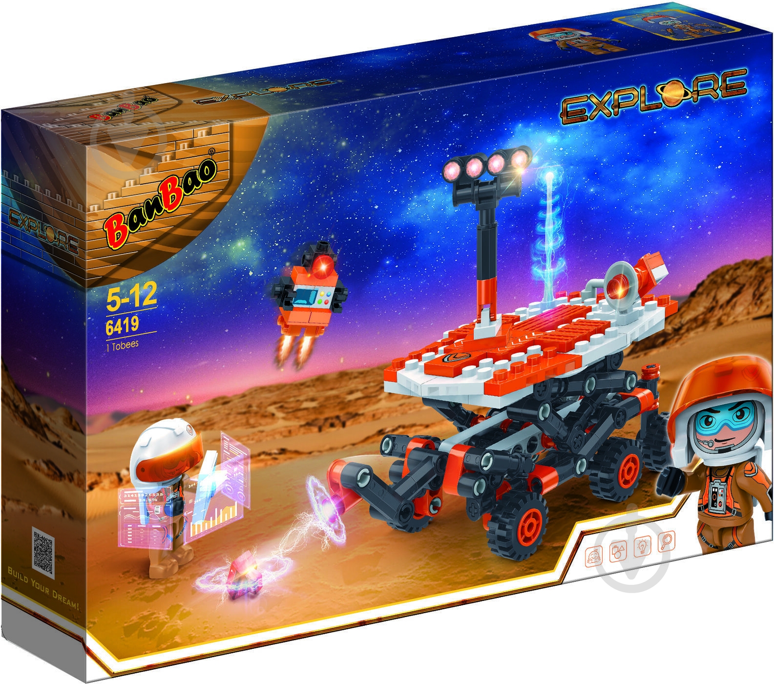 Конструктор BanBao Explore Исследователь 6419 6419 - фото 1 Конструктор BanBao Explore Исследователь 6419 6419 - фото 1