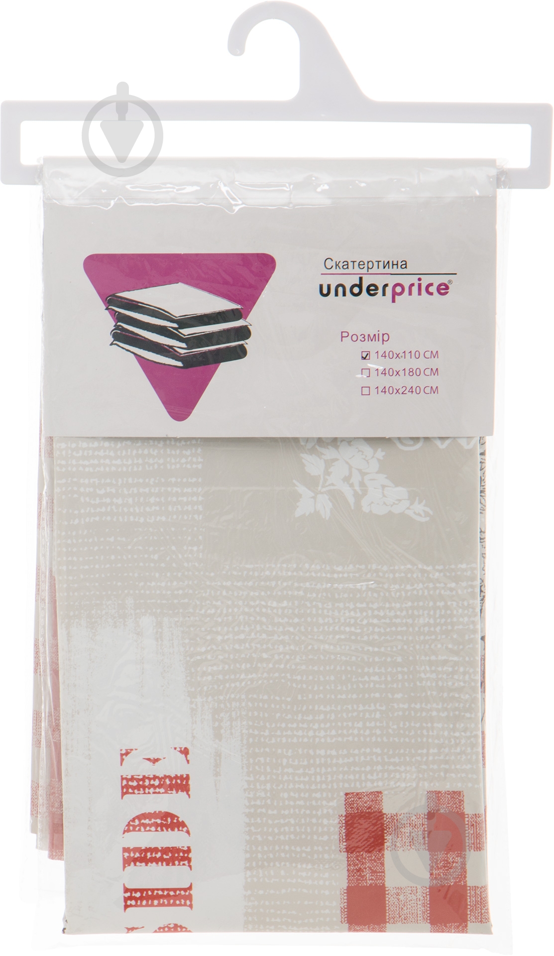 Скатерть Петушок 110x140 см разноцветный UP! (Underprice) - фото 3