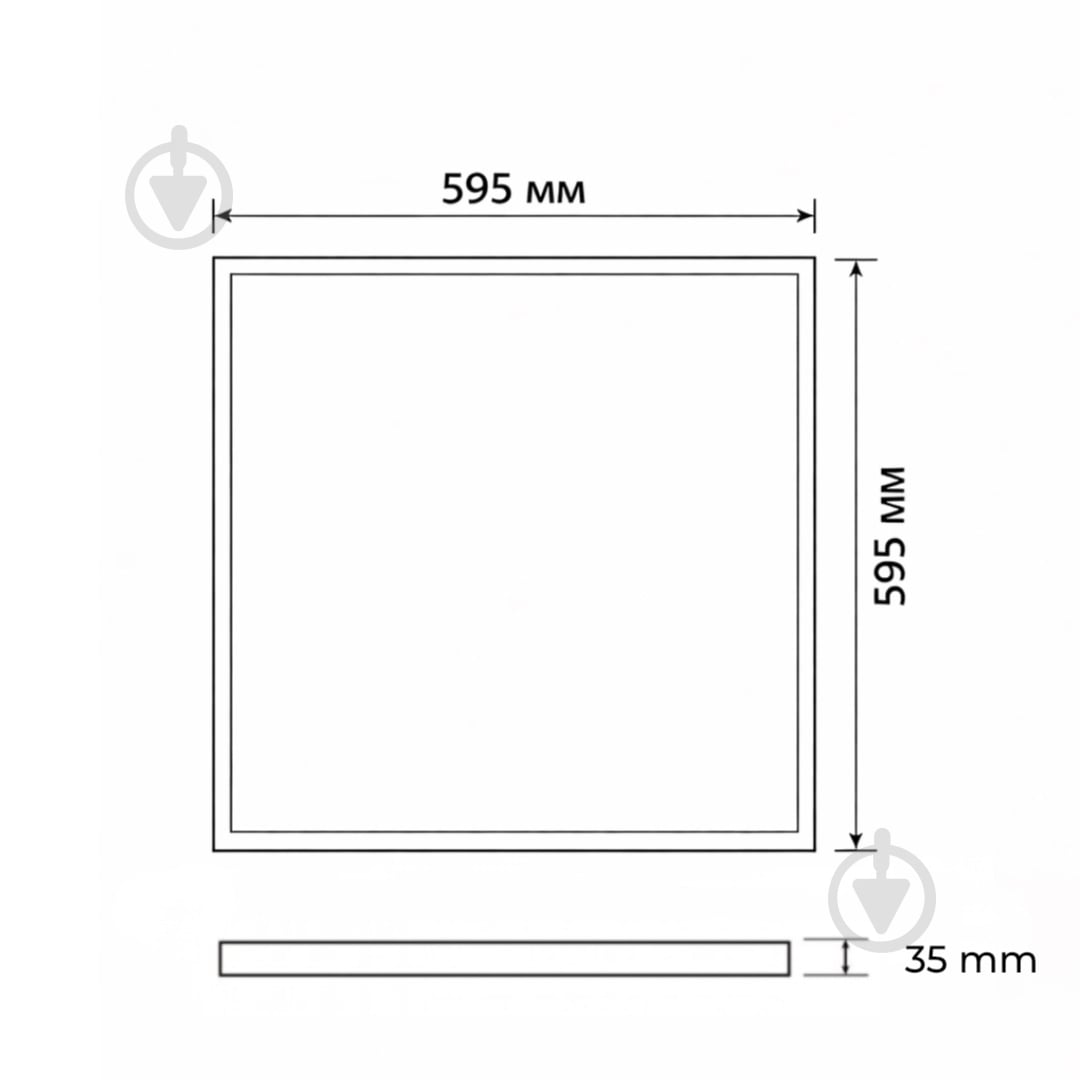 Светильник административный LED LIGHT SET 50 Вт IP20 - фото 2 Светильник административный LED LIGHT SET 50 Вт IP20 - фото 2