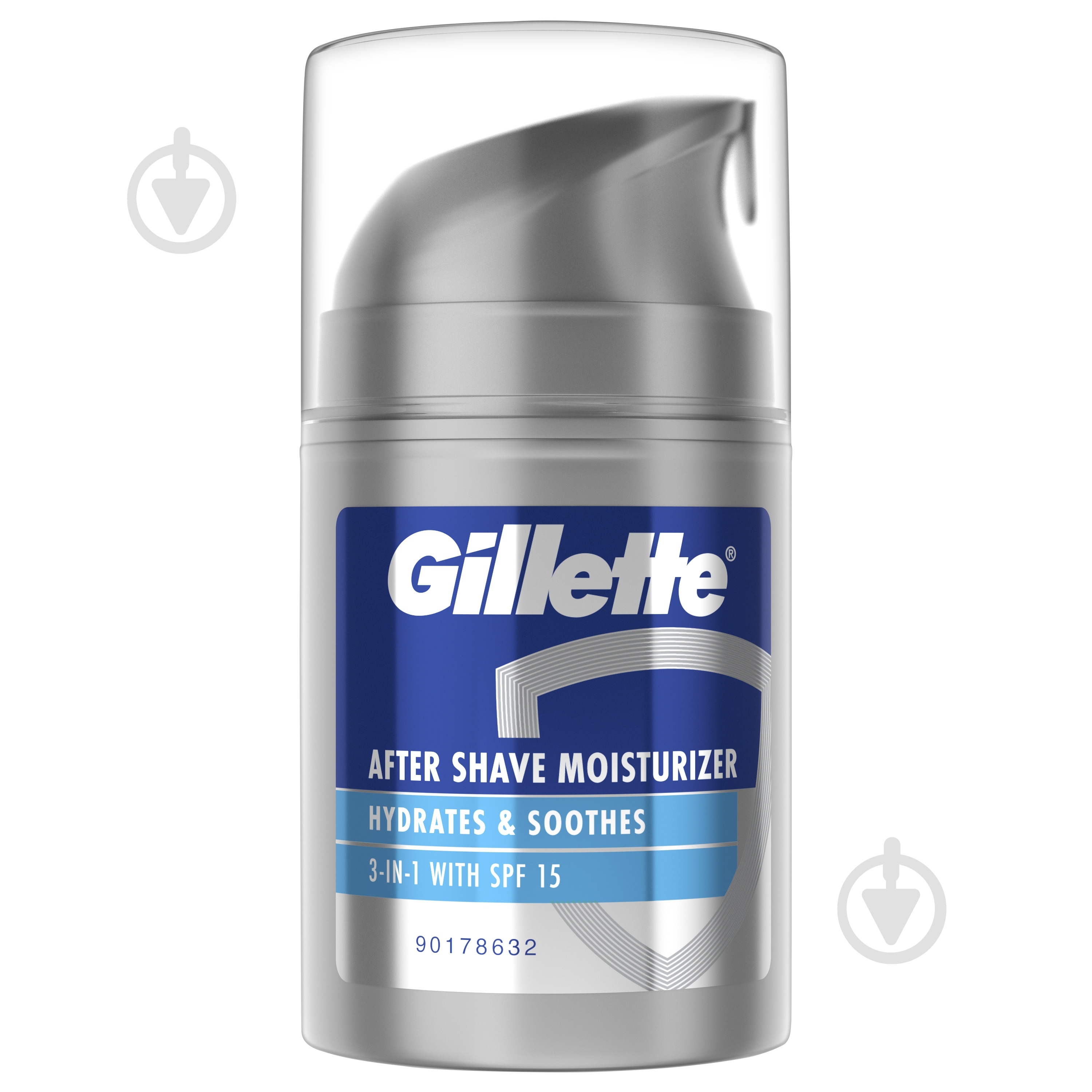 Бальзам Gillette 3в1 Hydrates & Soothes SPF+15 50 мл - фото 2