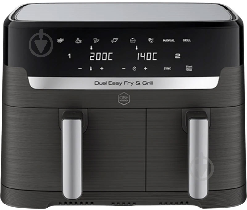 Мультипіч Nordica DUAL EASY FRY&GRILL AG905BS0 - фото 1