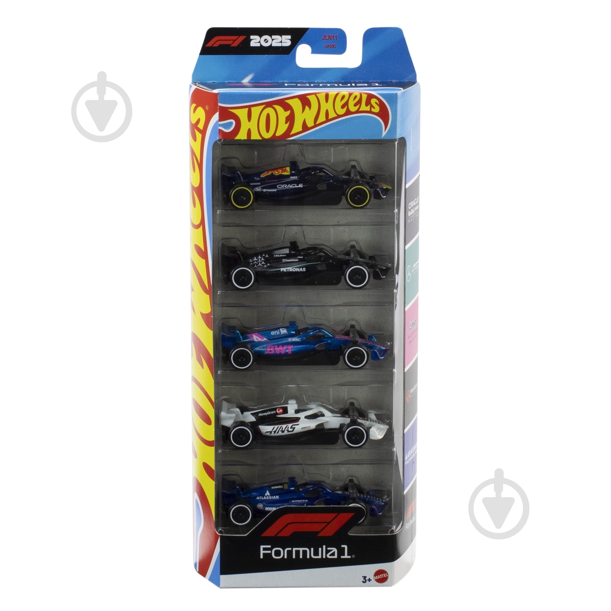 Набор машинок Hot Wheels «Формула 1» 1:64 JLN11 - фото 7 Набор машинок Hot Wheels «Формула 1» 1:64 JLN11 - фото 7