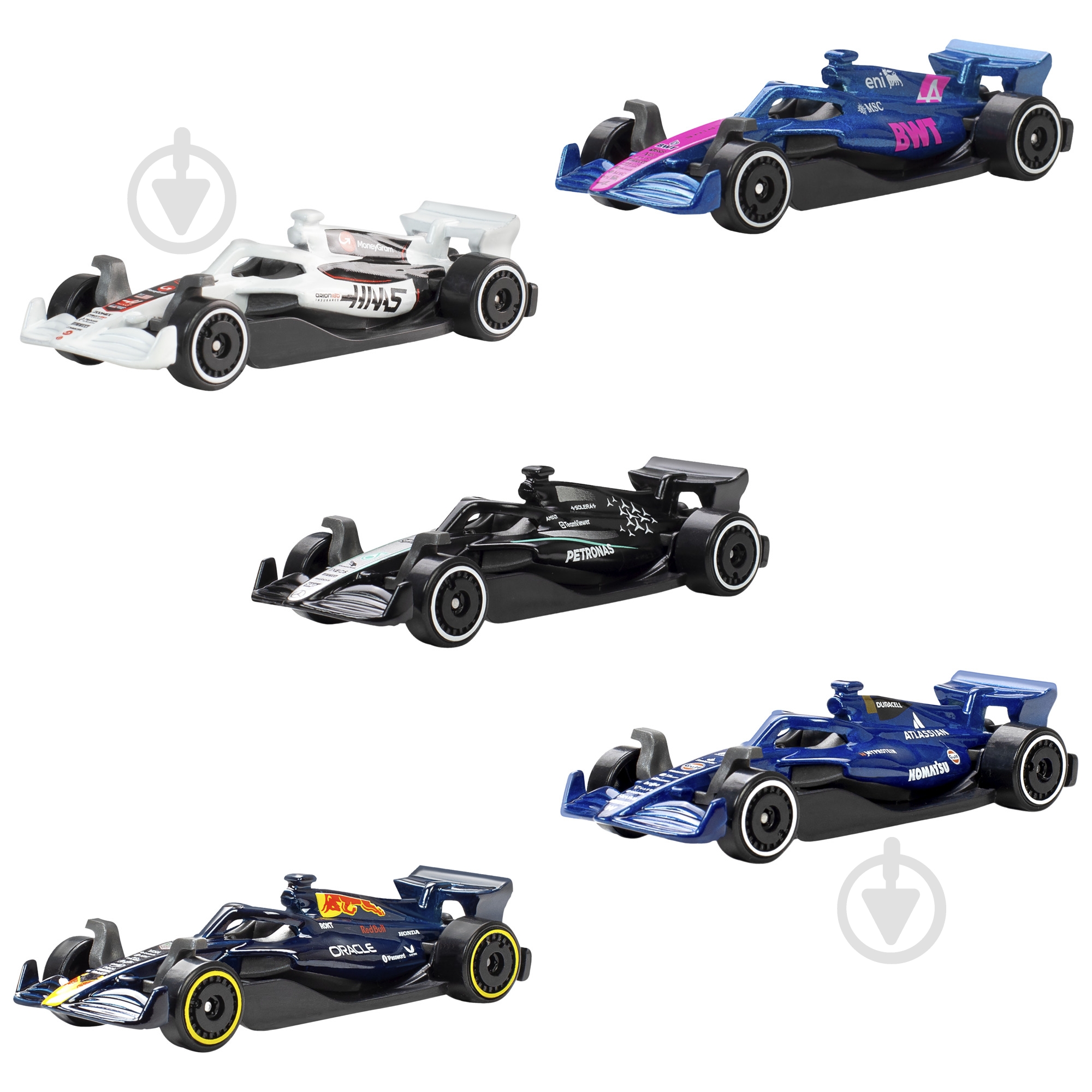 Набор машинок Hot Wheels «Формула 1» 1:64 JLN11 - фото 1 Набор машинок Hot Wheels «Формула 1» 1:64 JLN11 - фото 1