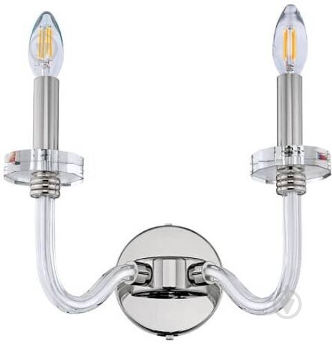 Бра Nowodvorski Hampton 2x40 Вт E14 хром 8155 - фото 1 Бра Nowodvorski Hampton 2x40 Вт E14 хром 8155 - фото 1