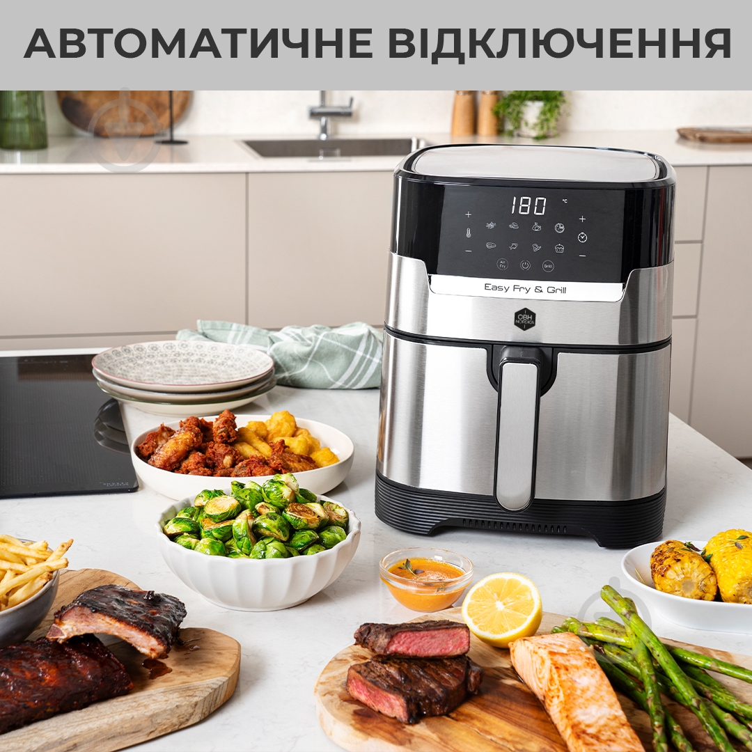 Мультипіч Nordica asy Fry&Grill DIGITAL AG505DS0 - фото 7