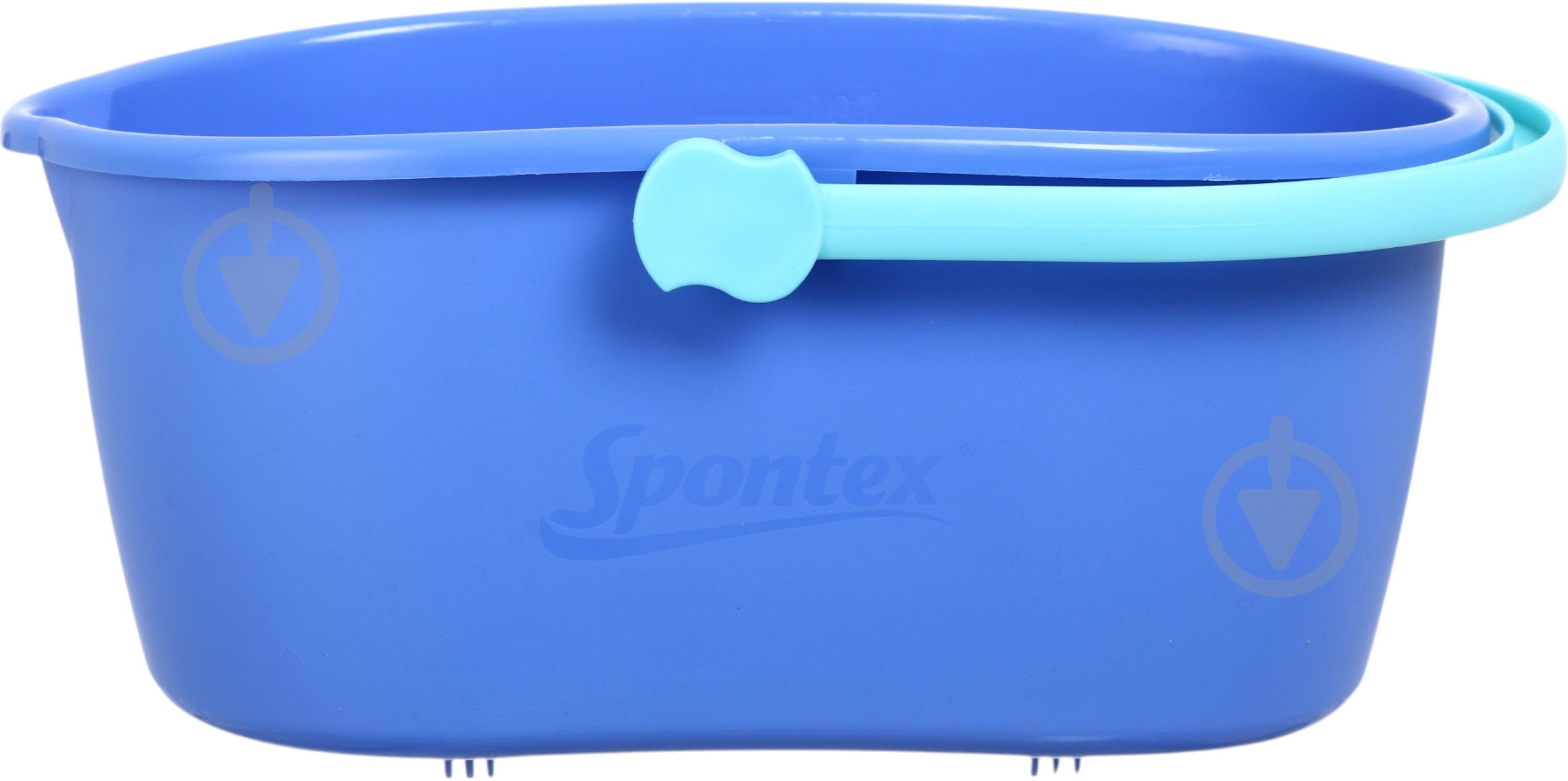 Відро звичайне SPONTEX для швабри Quick max 46 см 10 л синій - фото 1