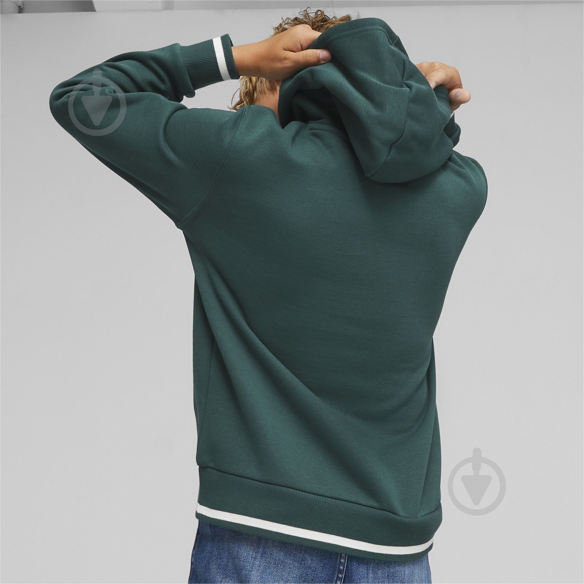 Джемпер Puma PUMA SQUAD HOODIE FL B 67635643 р.128 зеленый - фото 5 Джемпер Puma PUMA SQUAD HOODIE FL B 67635643 р.128 зеленый - фото 5