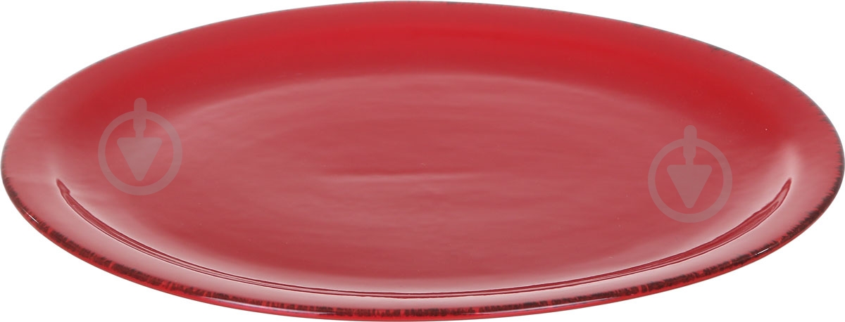 Блюдо овальне Bella Vita Antique red 31 см - фото 3