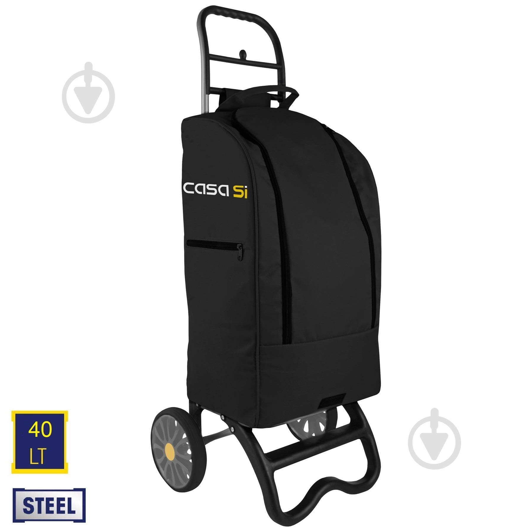 Сумка-тележка Casa Si Partner Black (CS93076Y06S) - фото 3