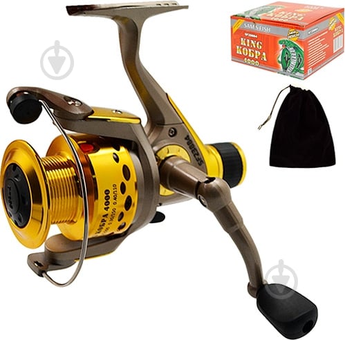 Катушка спиннинговая Sam's Fish King Cobra 4000 4000 - фото 1