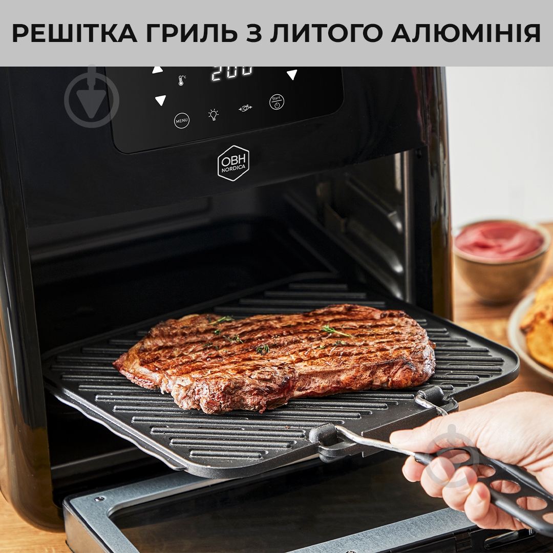 Мультипіч Nordica OBH Easy Fry Oven&Grill FW5018S0 - фото 6