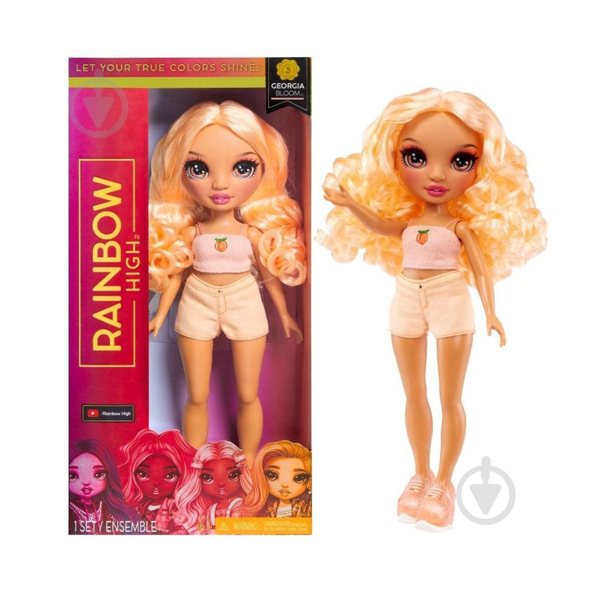 Кукла Rainbow High серии ОРР Персик 987970 - фото 2