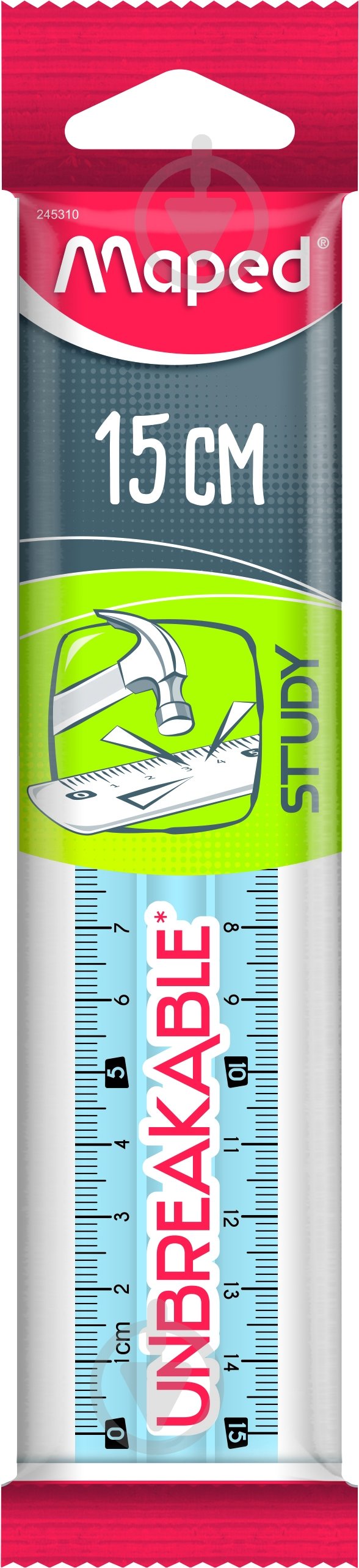 Линейка Study Unbreakable в ассортименте MP.245310 Maped - фото 1 Линейка Study Unbreakable в ассортименте MP.245310 Maped - фото 1