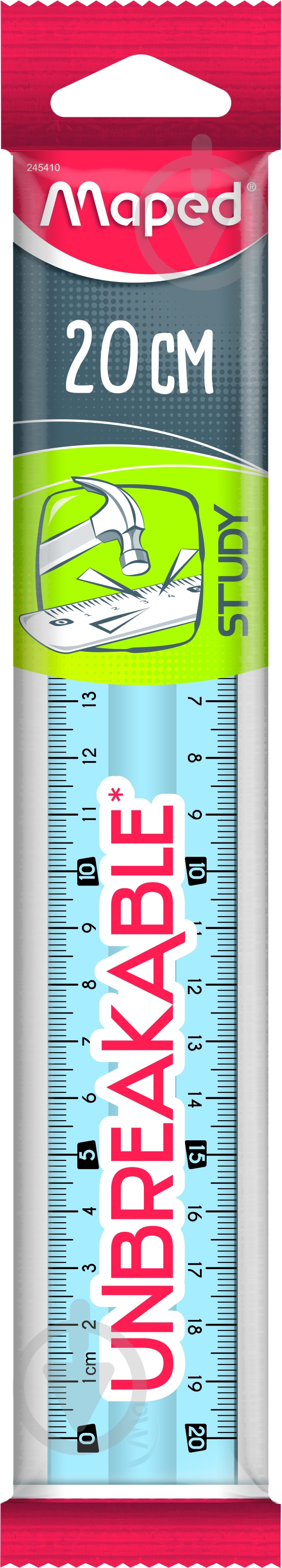 Линейка Study Unbreakable в ассортименте MP.245410 Maped - фото 1