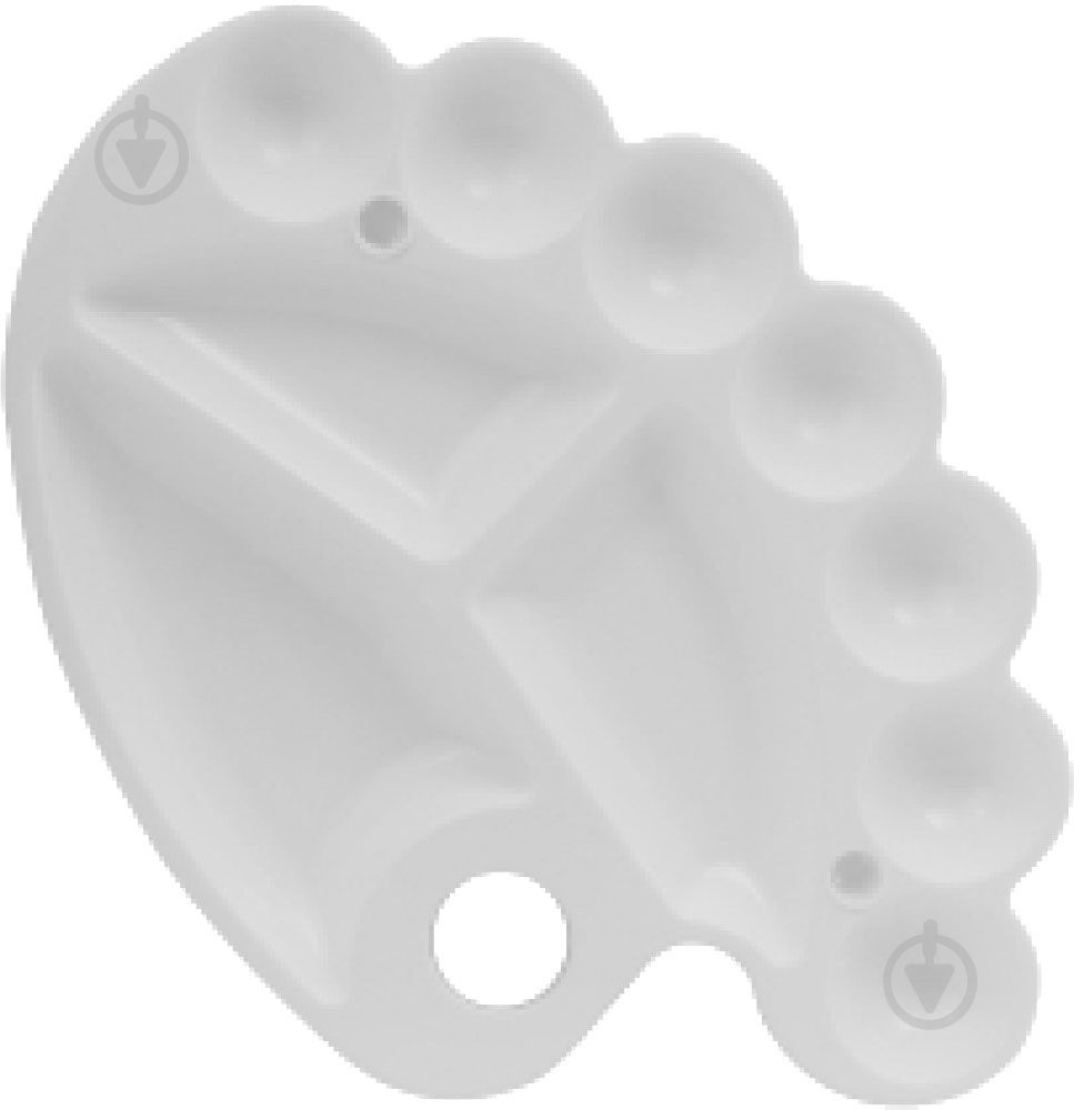 Палитра мини овальная E81189-05 Economix - фото 1 Палитра мини овальная E81189-05 Economix - фото 1