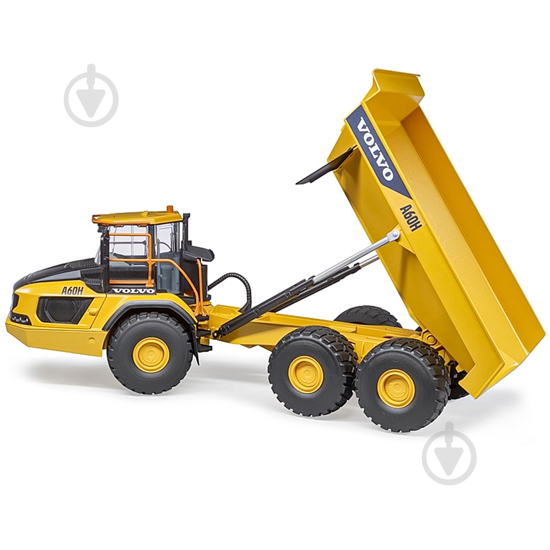 Самосвал Bruder Volvo A60H 1:16 02455 - фото 4 Самосвал Bruder Volvo A60H 1:16 02455 - фото 4