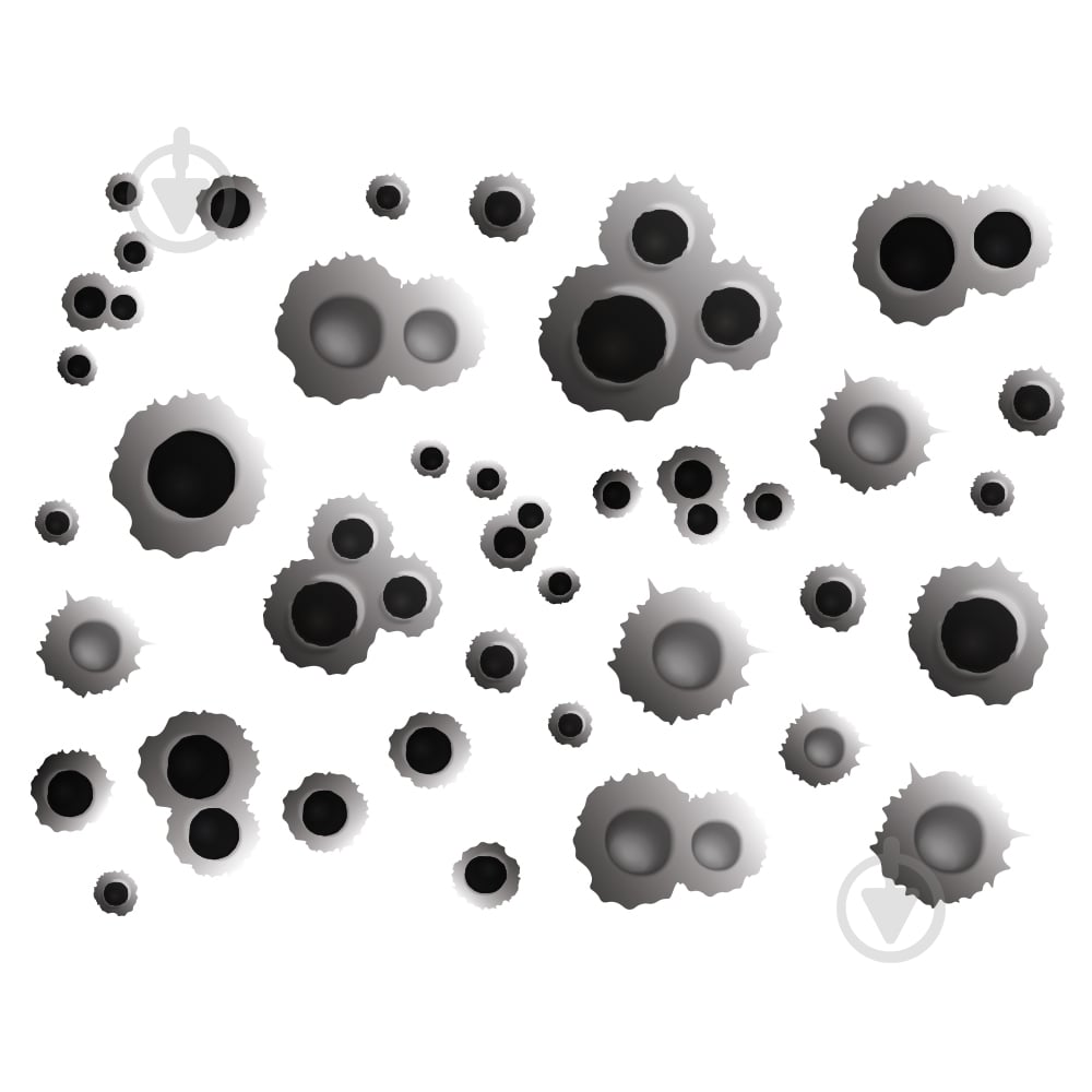 Наклейка Пули - фото 1