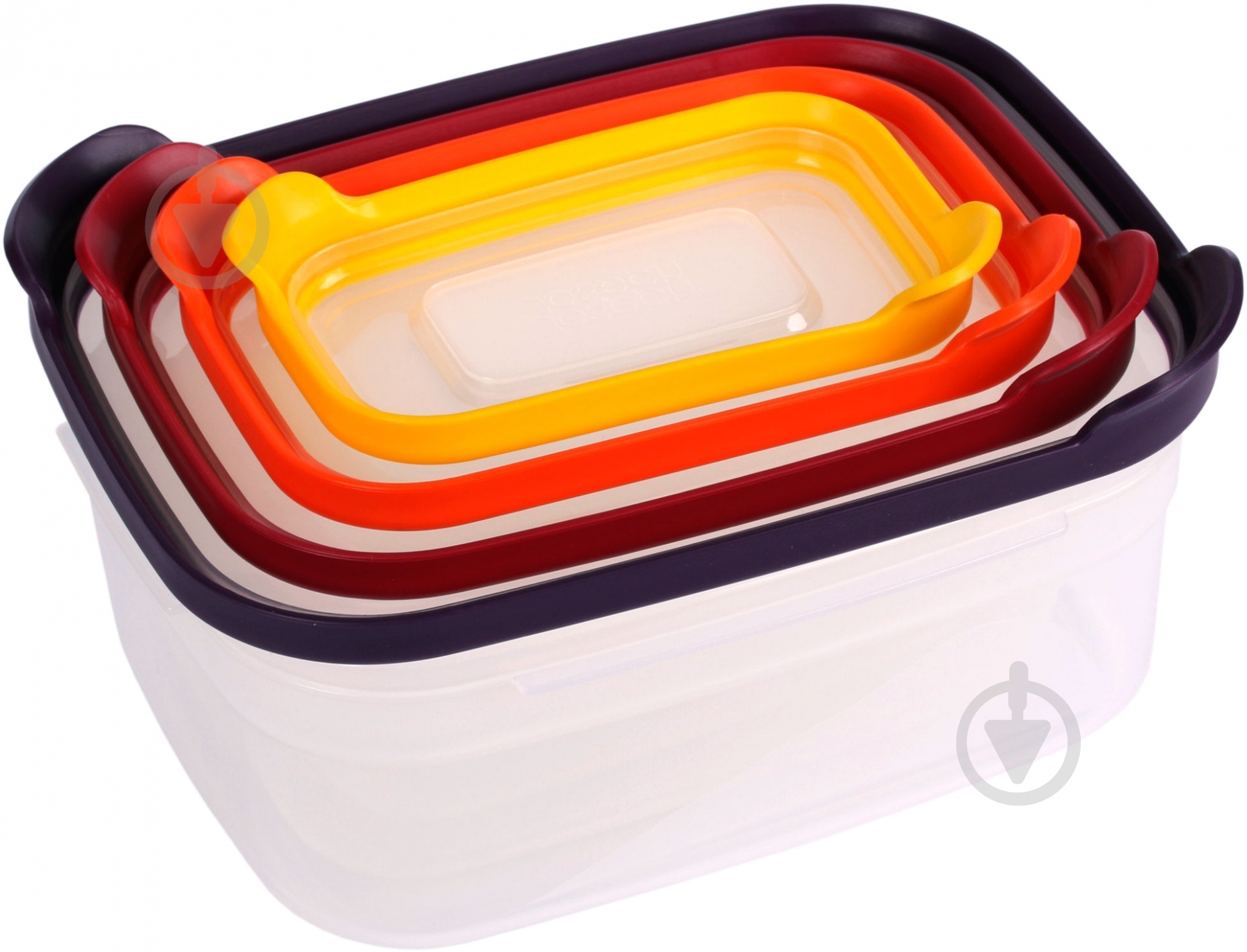 Набір ємностей для продуктів Joseph Joseph Nest 01000150 4 предмета пластик - фото 1 Набір ємностей для продуктів Joseph Joseph Nest 01000150 4 предмета пластик - фото 1