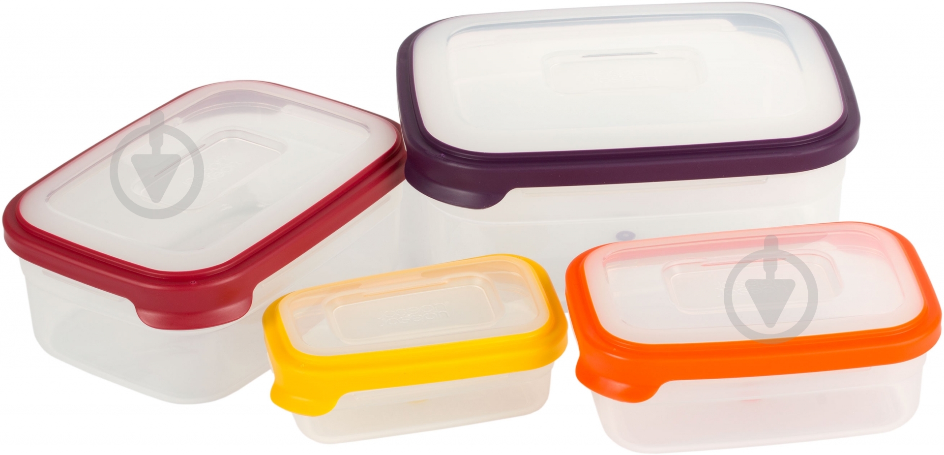 Набір ємностей для продуктів Joseph Joseph Nest 01000150 4 предмета пластик - фото 3 Набір ємностей для продуктів Joseph Joseph Nest 01000150 4 предмета пластик - фото 3
