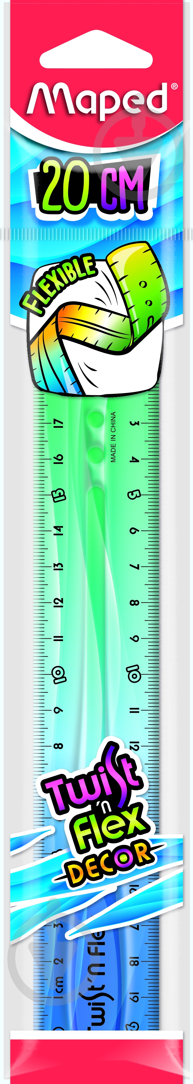Линейка Twistnflex в ассортименте MP.279215 Maped - фото 1