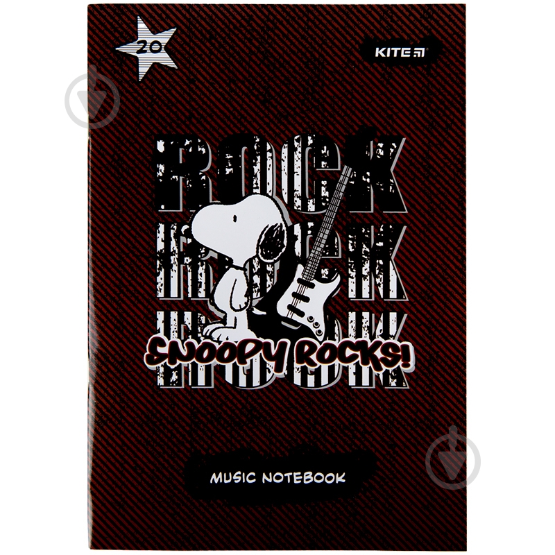 Тетрадь для нот SN22-404 KITE - фото 1