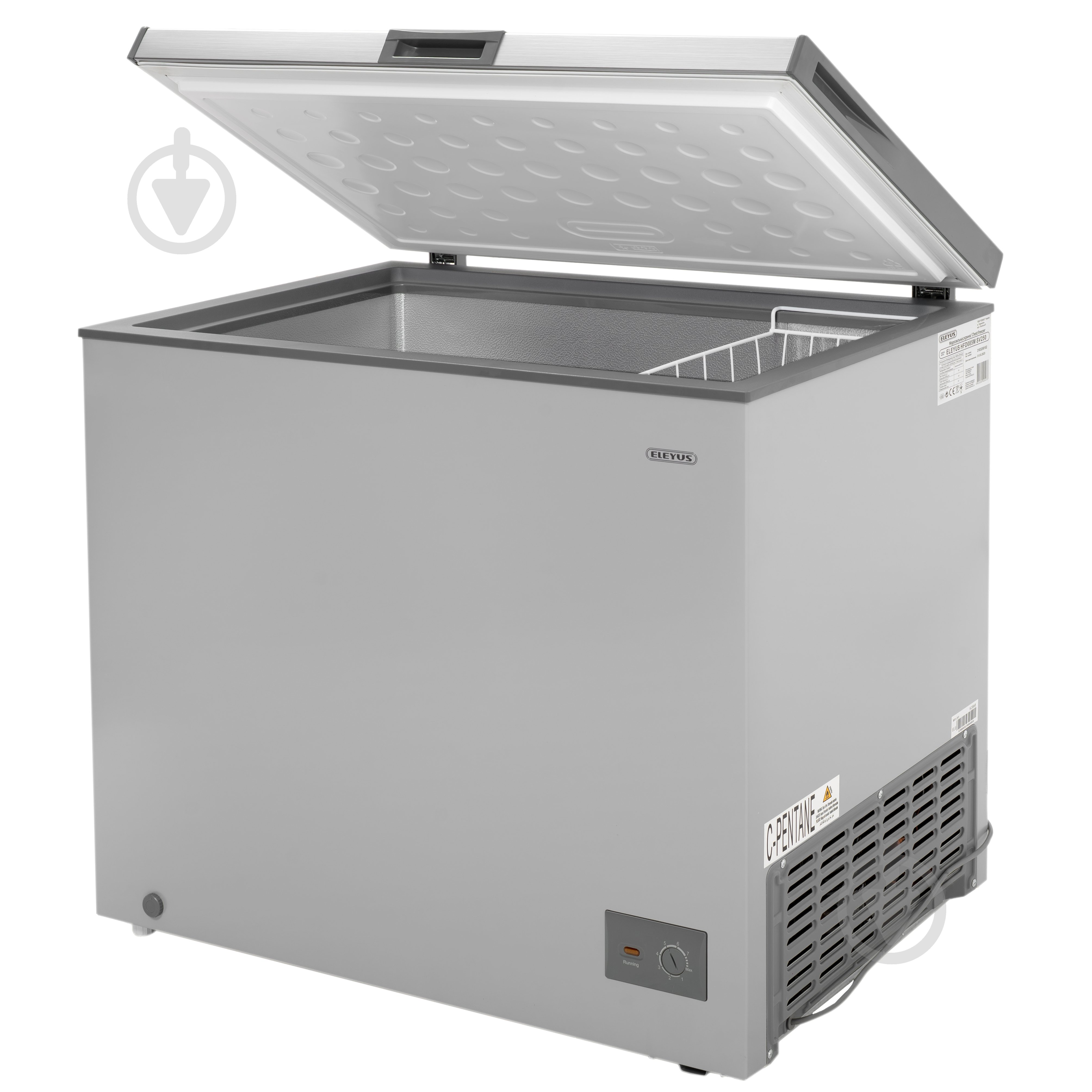 Морозильный ларь Eleyus HFD085M SV250 - фото 4