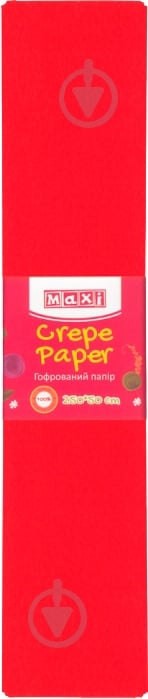 Бумага гофрированная 100% 50 х 250 см коралловый MX61616-41 Maxi - фото 1 Бумага гофрированная 100% 50 х 250 см коралловый MX61616-41 Maxi - фото 1