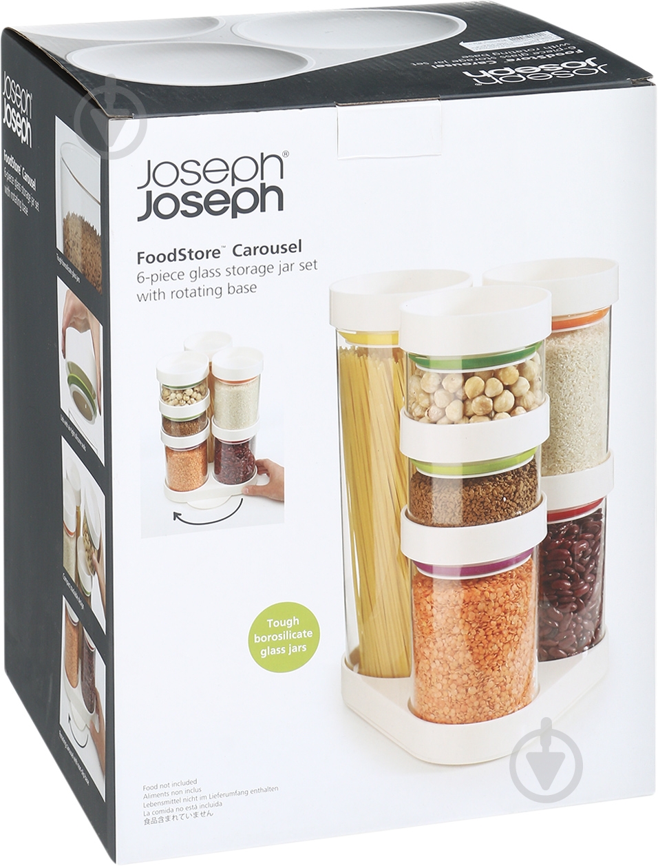 Набір ємностей Joseph Joseph Food Store 7 предметів 01000167 - фото 3 Набір ємностей Joseph Joseph Food Store 7 предметів 01000167 - фото 3