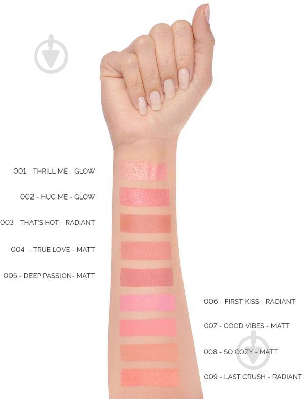 Рум'яна Pupa Wonder Me Blush 003 That's Hot Radiant - фото 2
