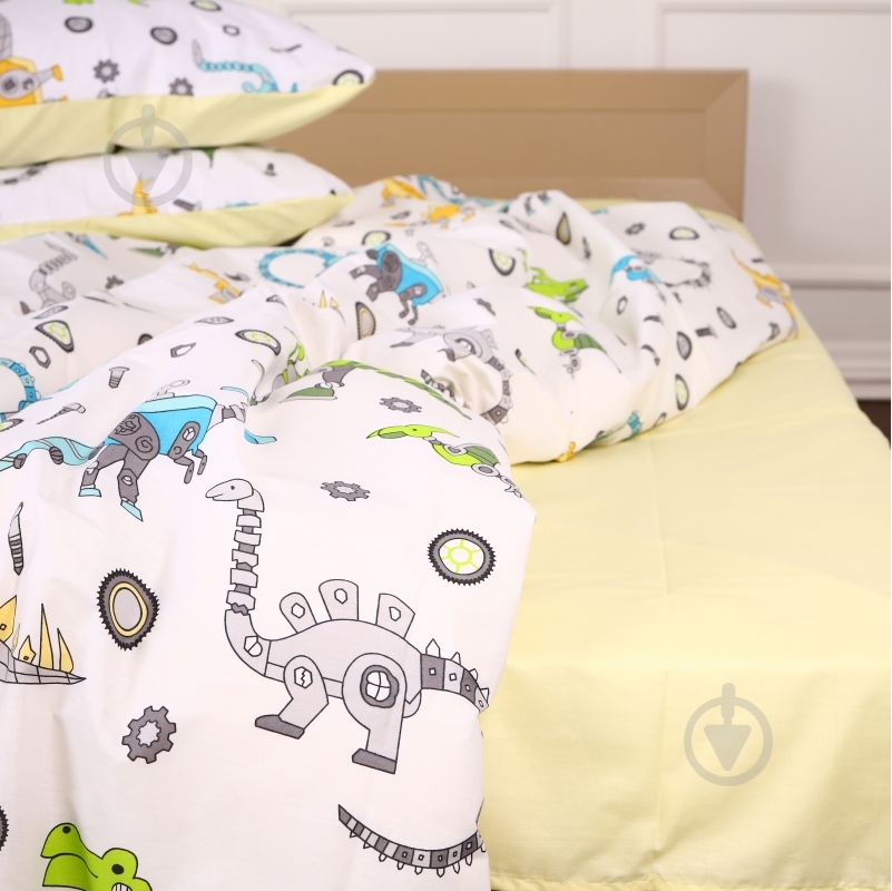 Наволочка Ranforce Elite 17-0576 Dinosaur robot 70x70 см мульти MirSon - фото 5 Наволочка Ranforce Elite 17-0576 Dinosaur robot 70x70 см мульти MirSon - фото 5