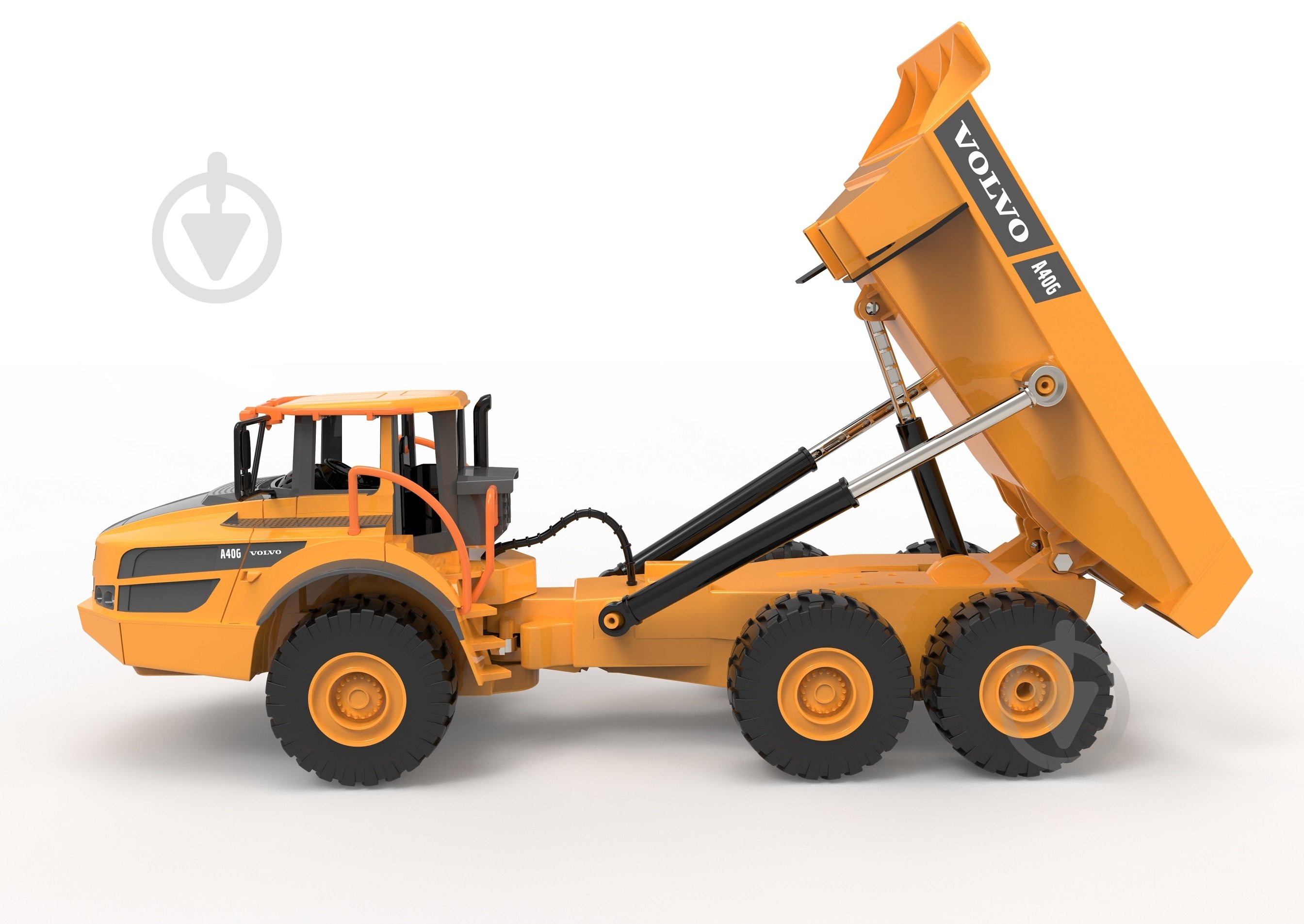 Машинка на радиоуправлении DOUBLE E Самоскид Volvo E581-003 - фото 12