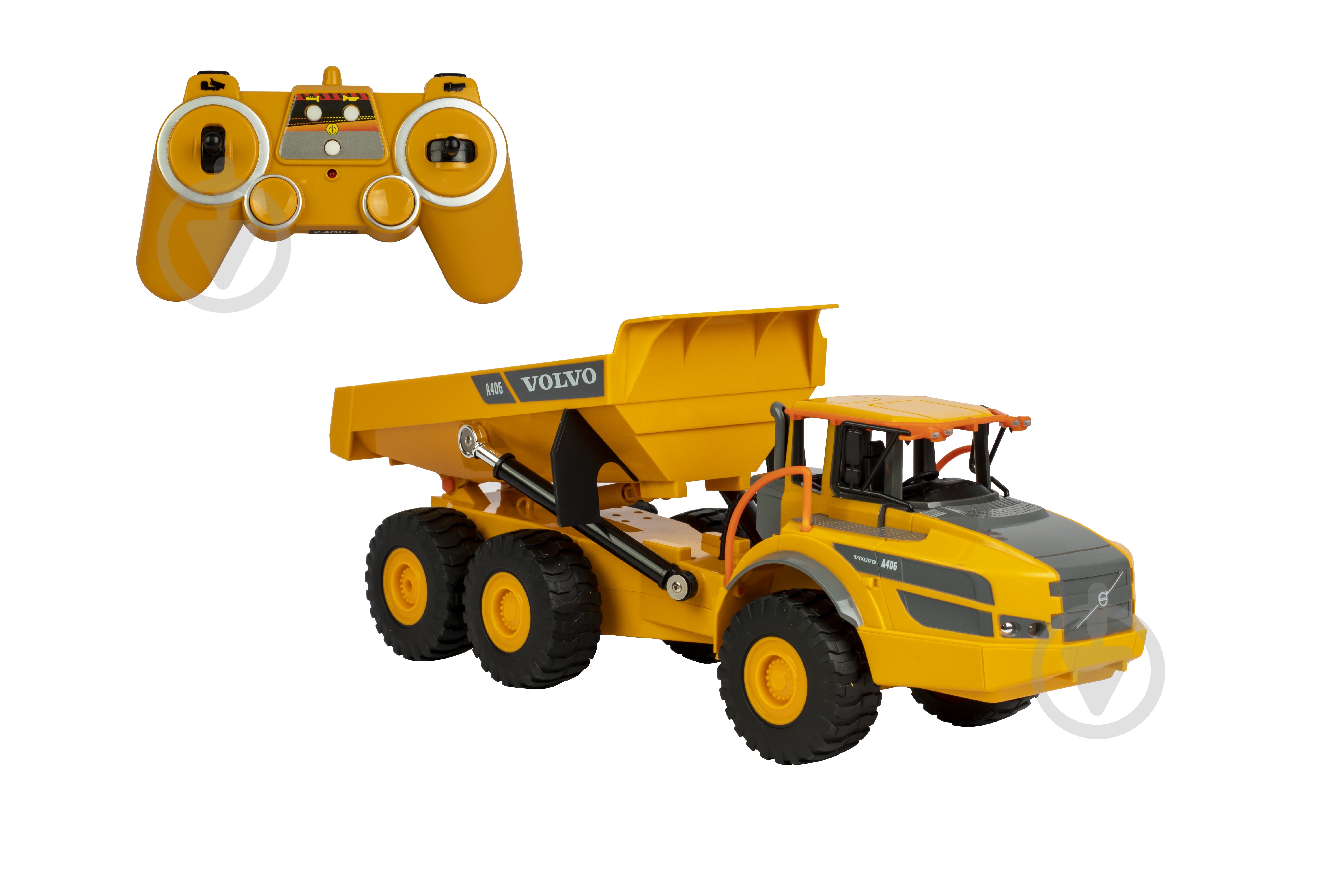 Машинка на радиоуправлении DOUBLE E Самоскид Volvo E581-003 - фото 1