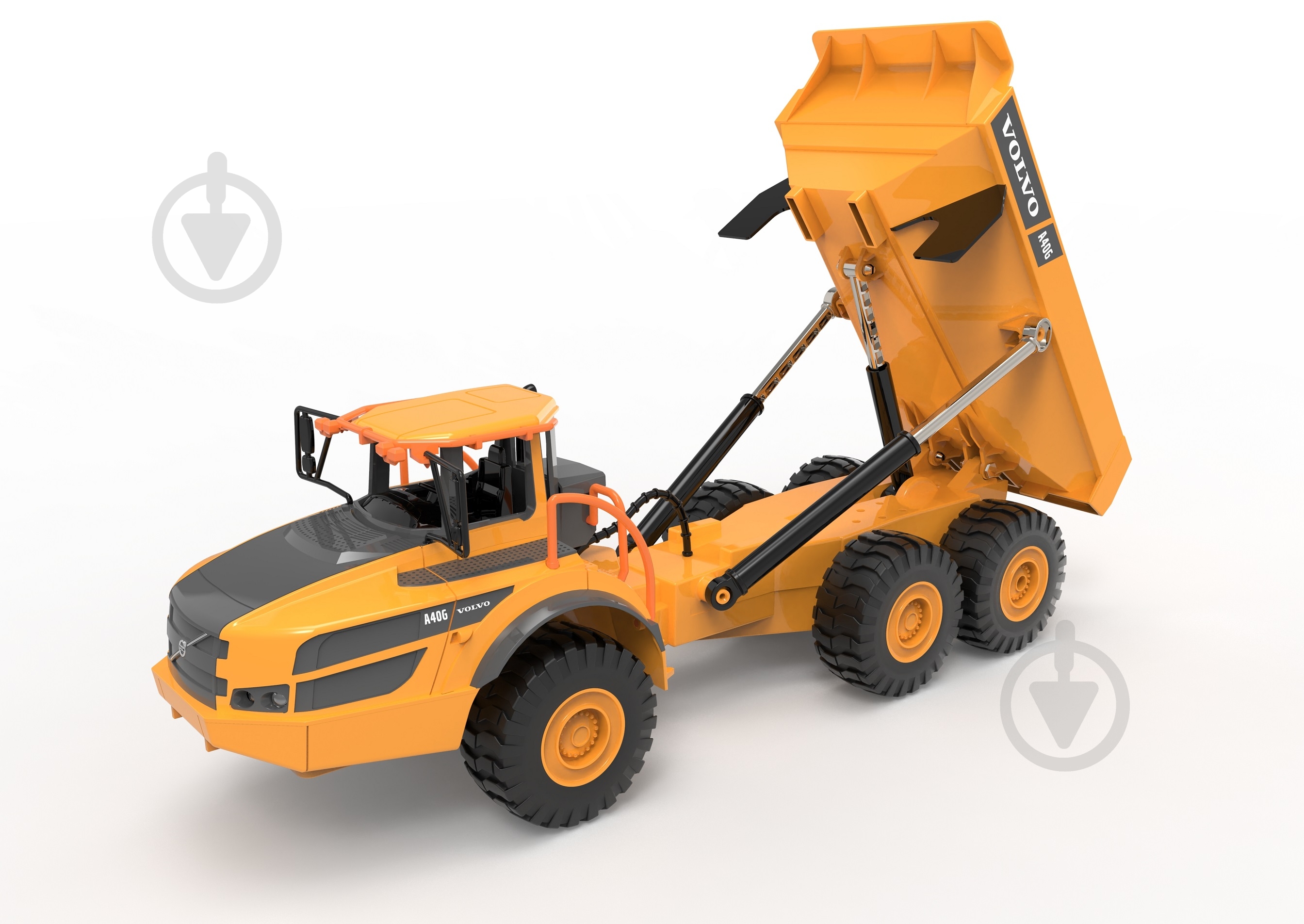 Машинка на радиоуправлении DOUBLE E Самоскид Volvo E581-003 - фото 4