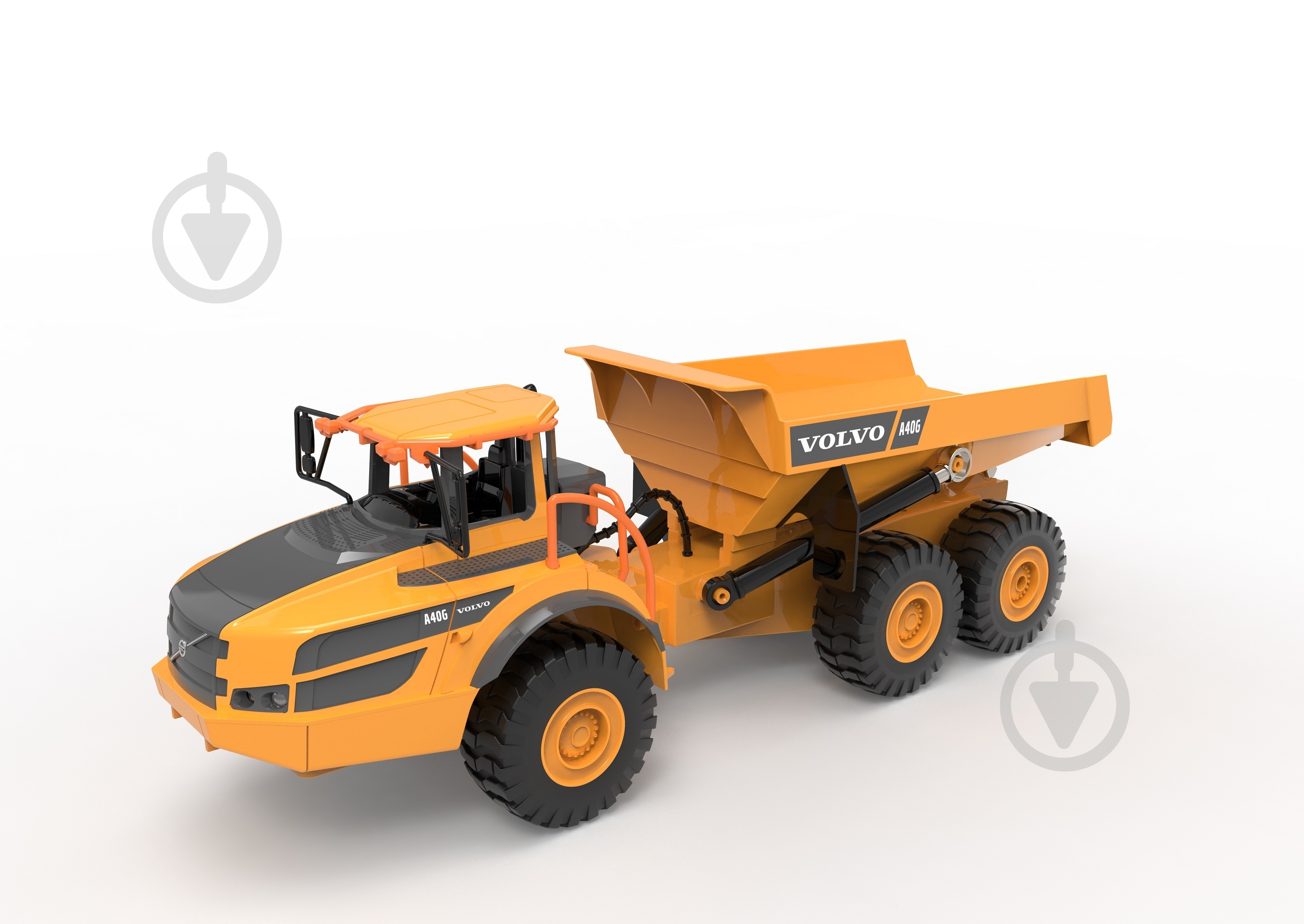 Машинка на радиоуправлении DOUBLE E Самоскид Volvo E581-003 - фото 9