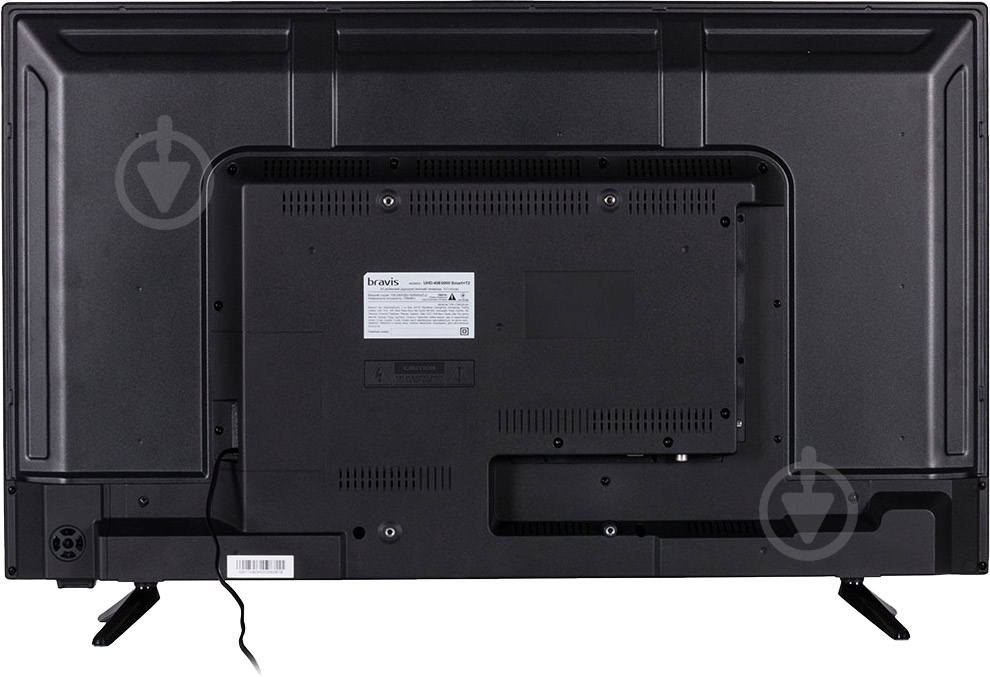 Телевізор Bravis UHD-40E6000 Smart + T2 black - фото 4