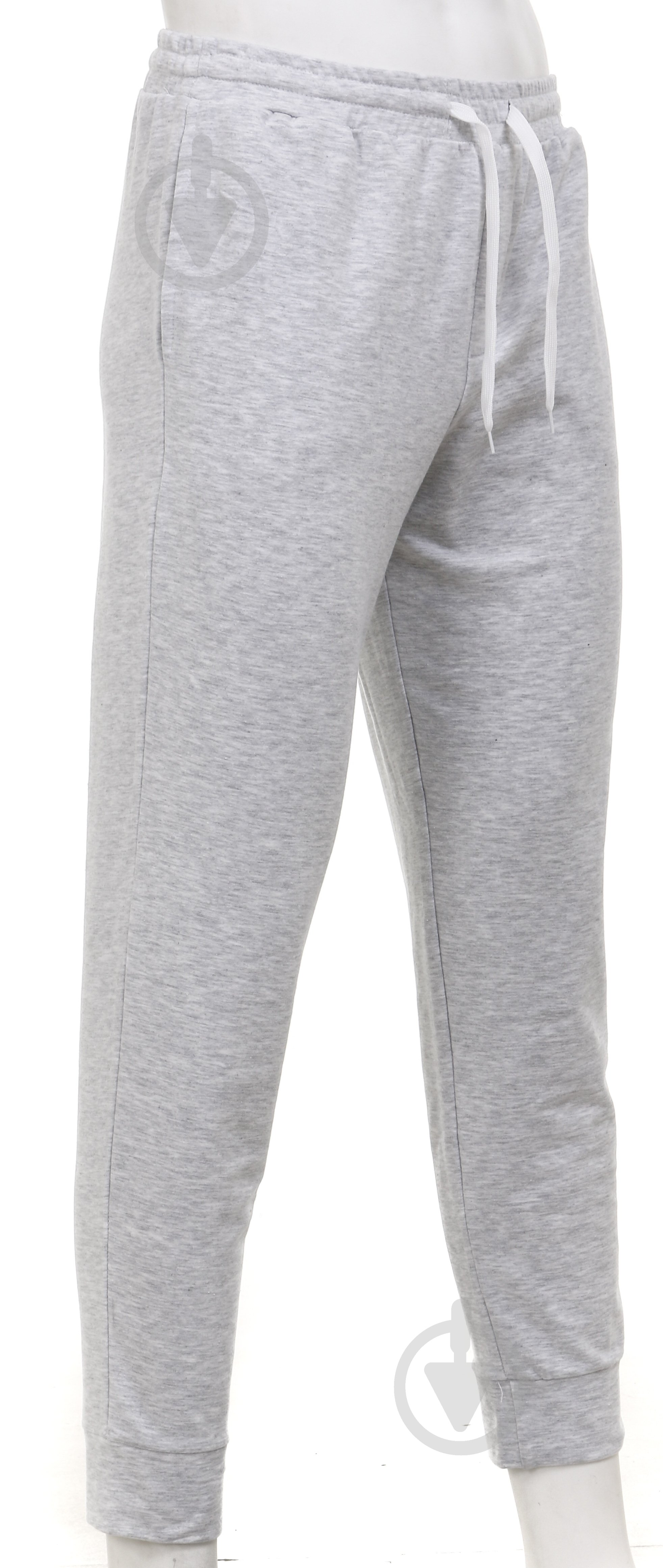 Брюки Flis clothes с манжетами р. M серый меланж - фото 2