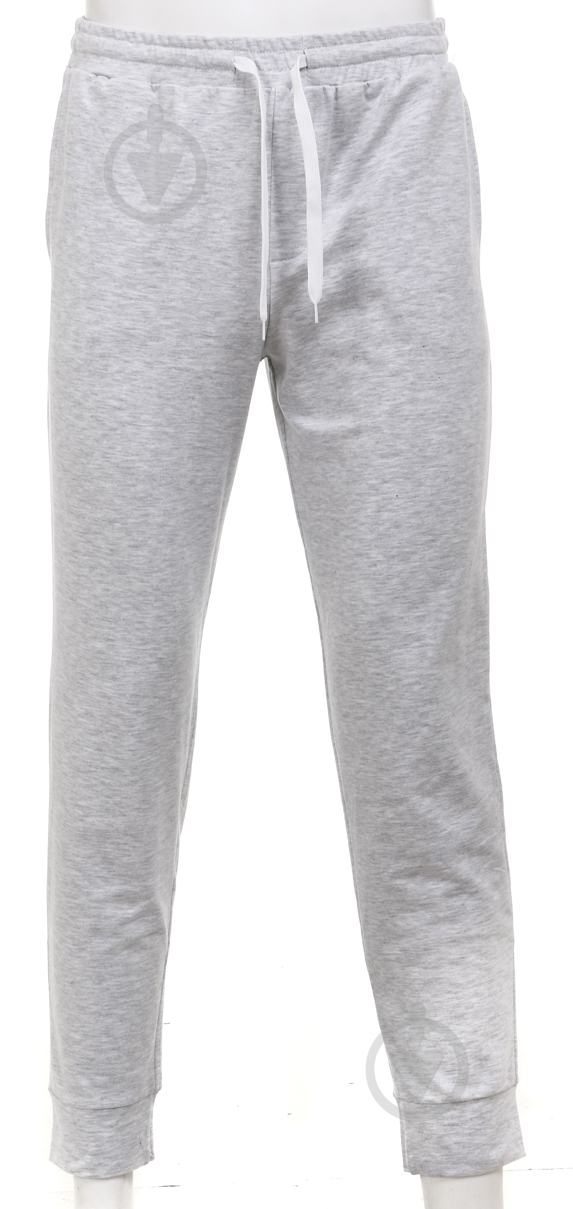Штани Flis clothes з манжетами р. L сірий меланж - фото 1 Штани Flis clothes з манжетами р. L сірий меланж - фото 1