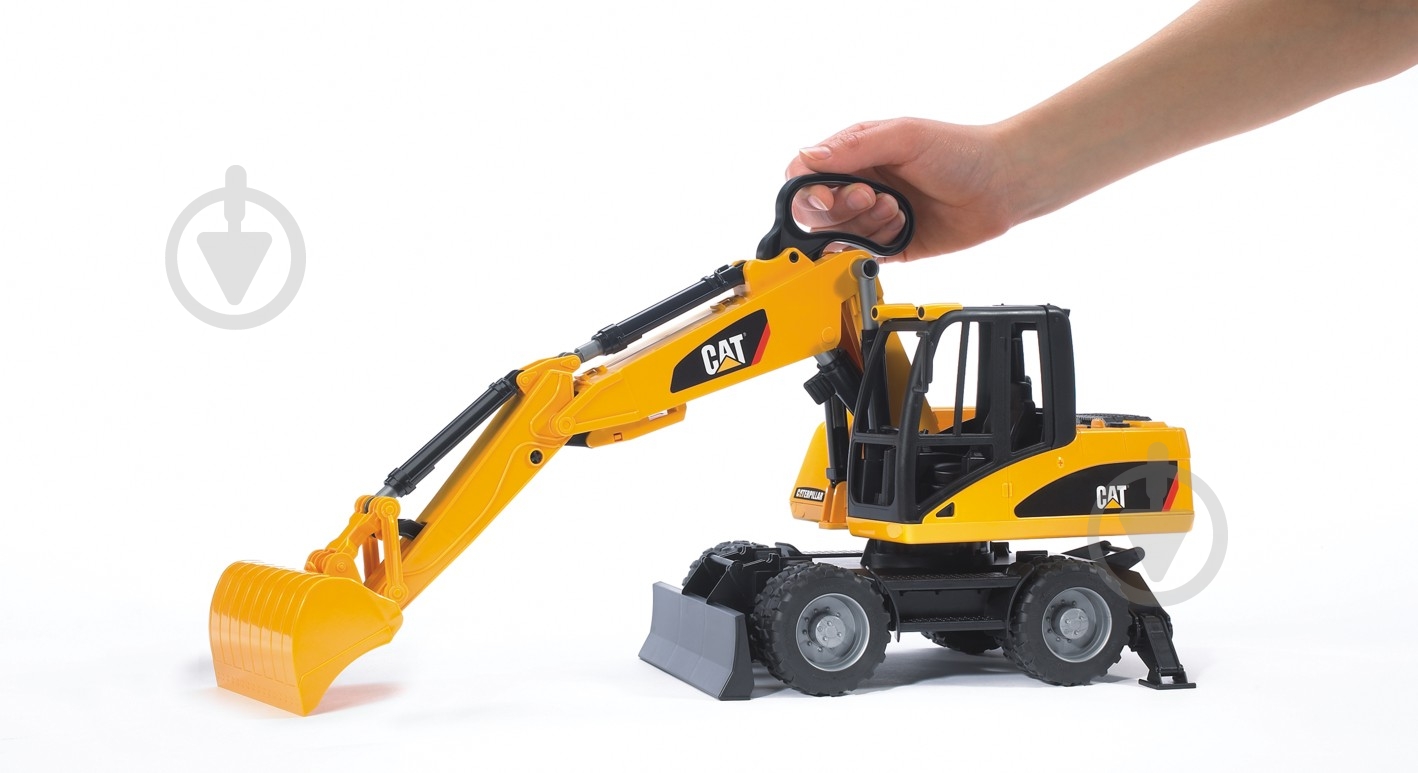 Экскаватор колесный Bruder Caterpillar 1:16 02445 - фото 5