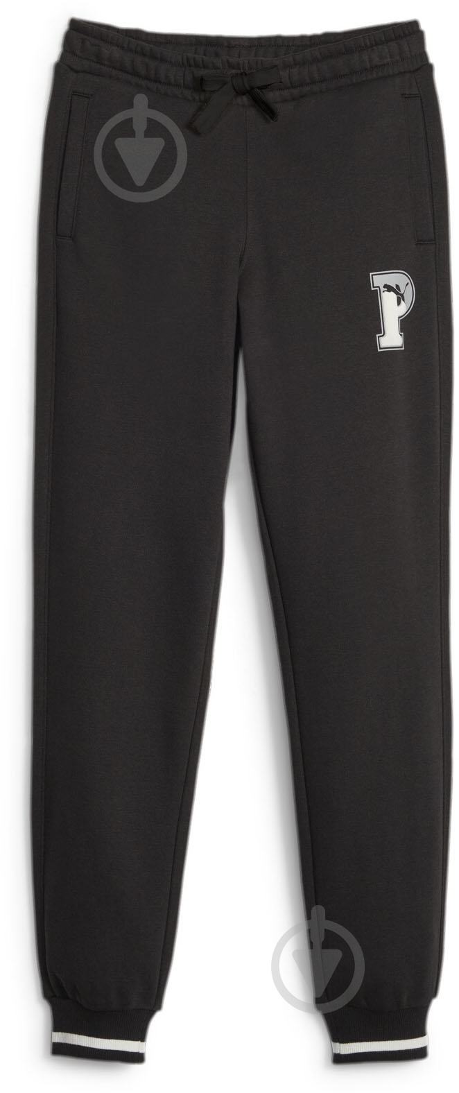 Брюки Puma PUMA SQUAD SWEATPANTS FL G 67644501 р. 164 черный - фото 1