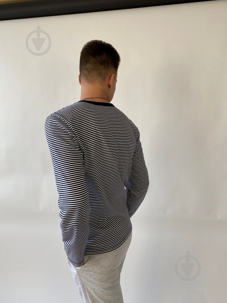 Реглан Flis clothes р. L темно-синий с белым - фото 2 Реглан Flis clothes р. L темно-синий с белым - фото 2